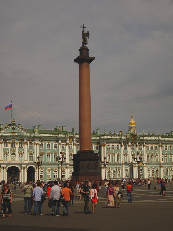 Дворцовая площадь. Александровская колонна (Санкт-Петербург) - Павел Зюзин