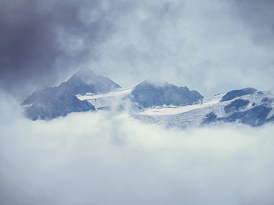 Горные вершины в тумане - Zifa Dimitrieva