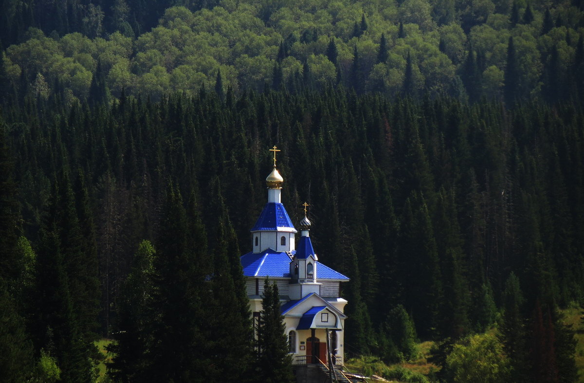 Церковка в Горном Алтае - Надежда 