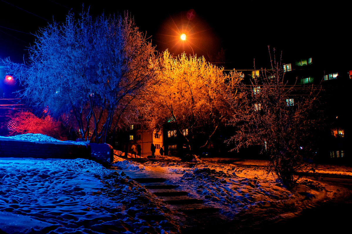 Зимний вечер - Хась Сибирский