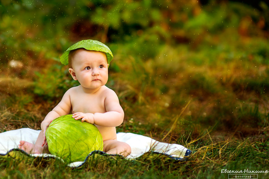 Малыш с капустой - Евгения 