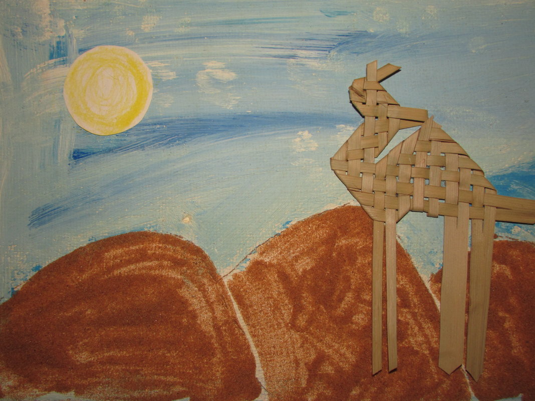 картина из песка - Валерий A.