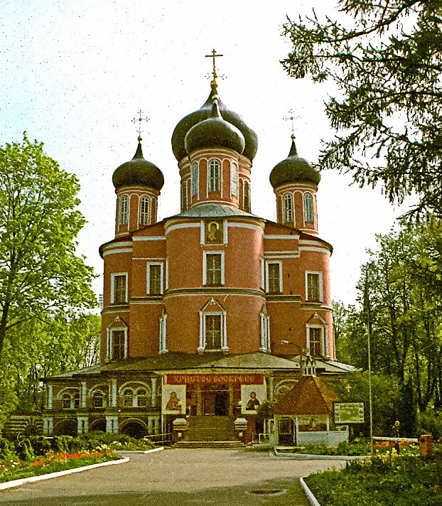 Храм в Донском монастыре - Борис Александрович Яковлев 