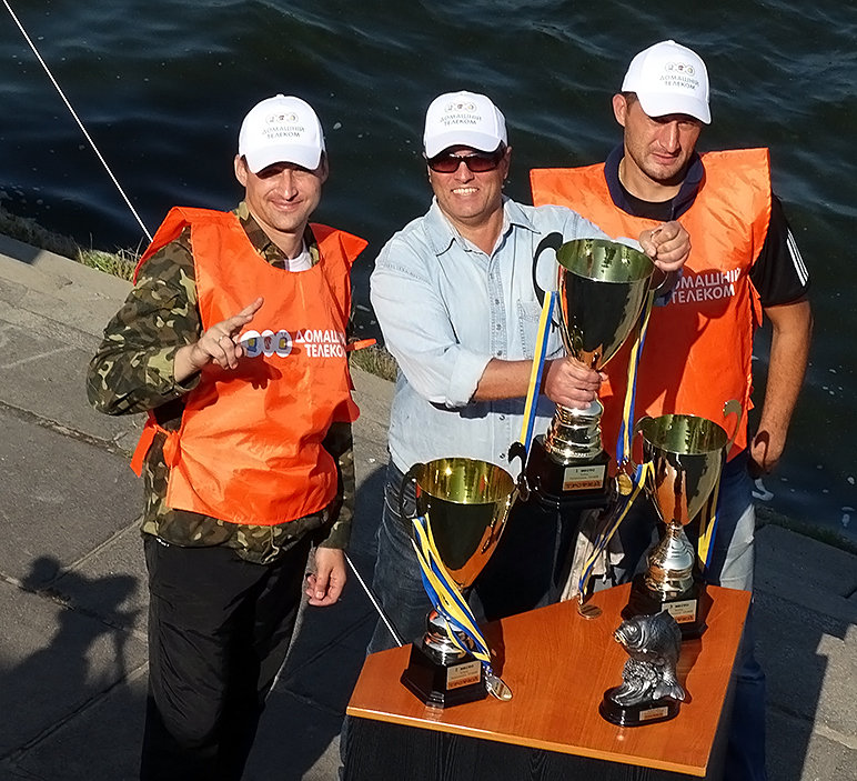 Победители рыбацкого конкурса - Владимир Бровко