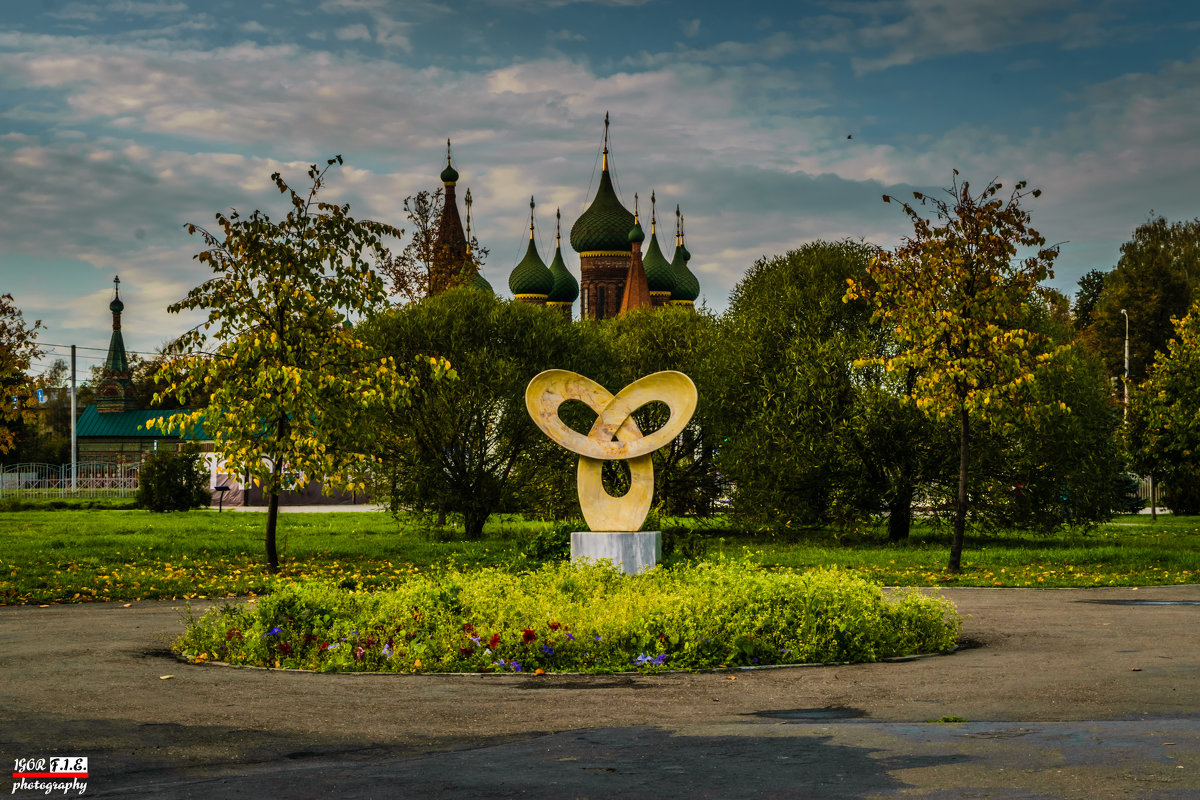 Часовня Казанской Богоматери Ярославль ночью