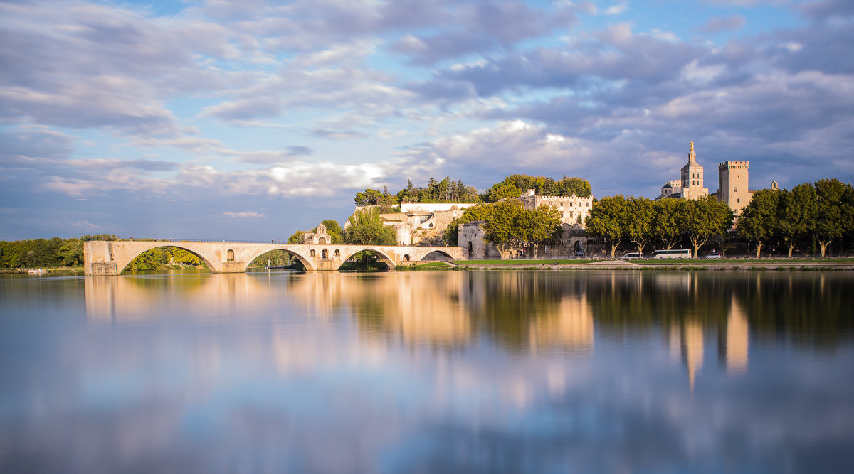 Pont Saint-Bénézet, вечер - Игорь Сигов