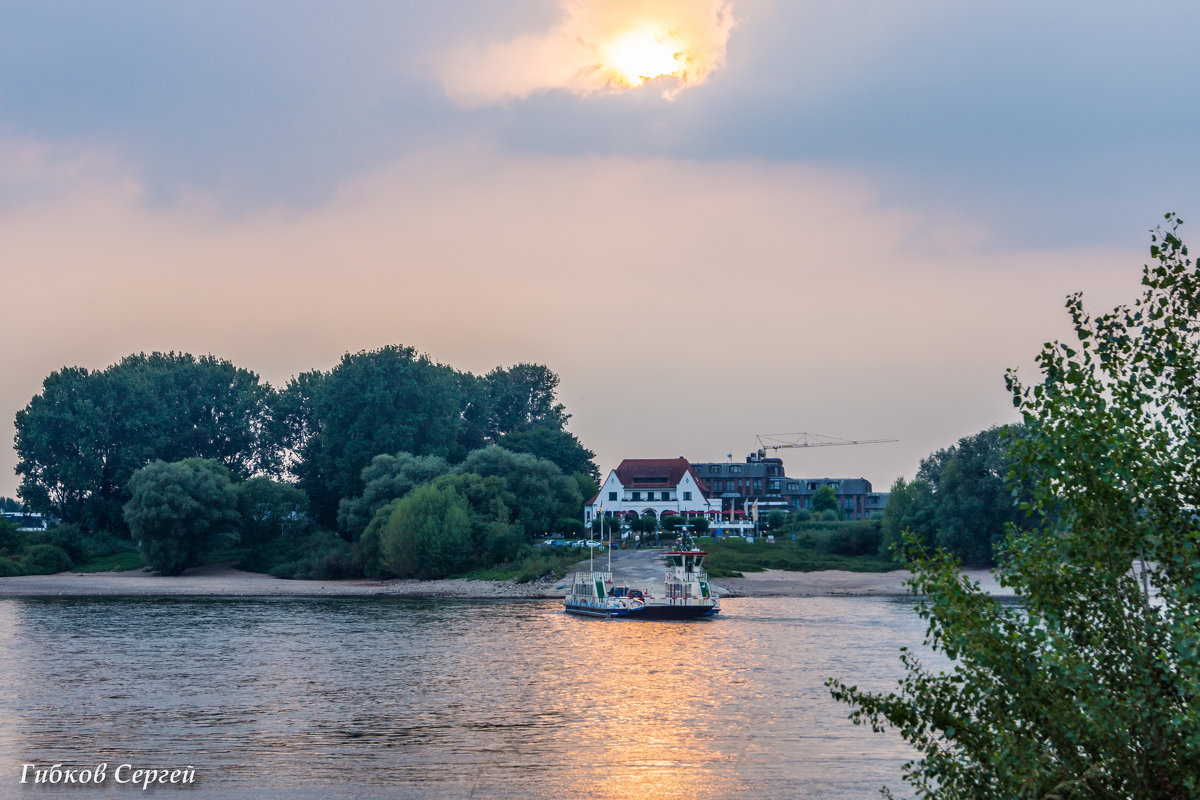 Германия, Река Rein. - Сергей Гибков