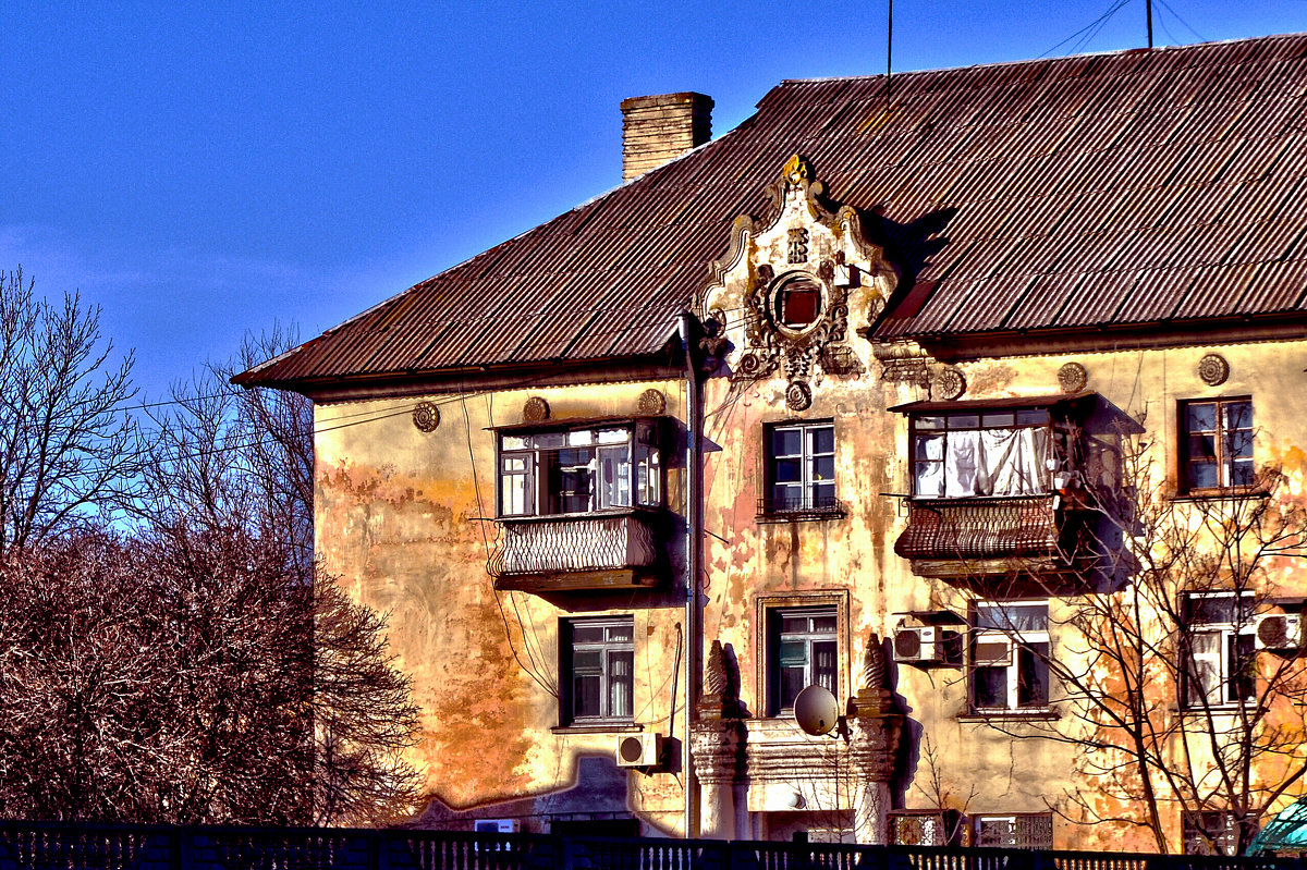 Старинные дома - Zhanna Yrkovskaua 