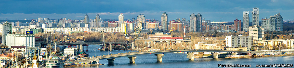Панорама Киева - Богдан Петренко
