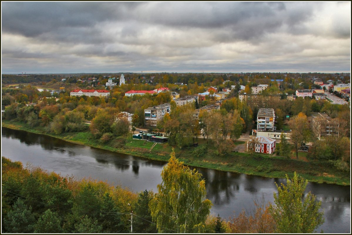 Река Волга во Ржеве