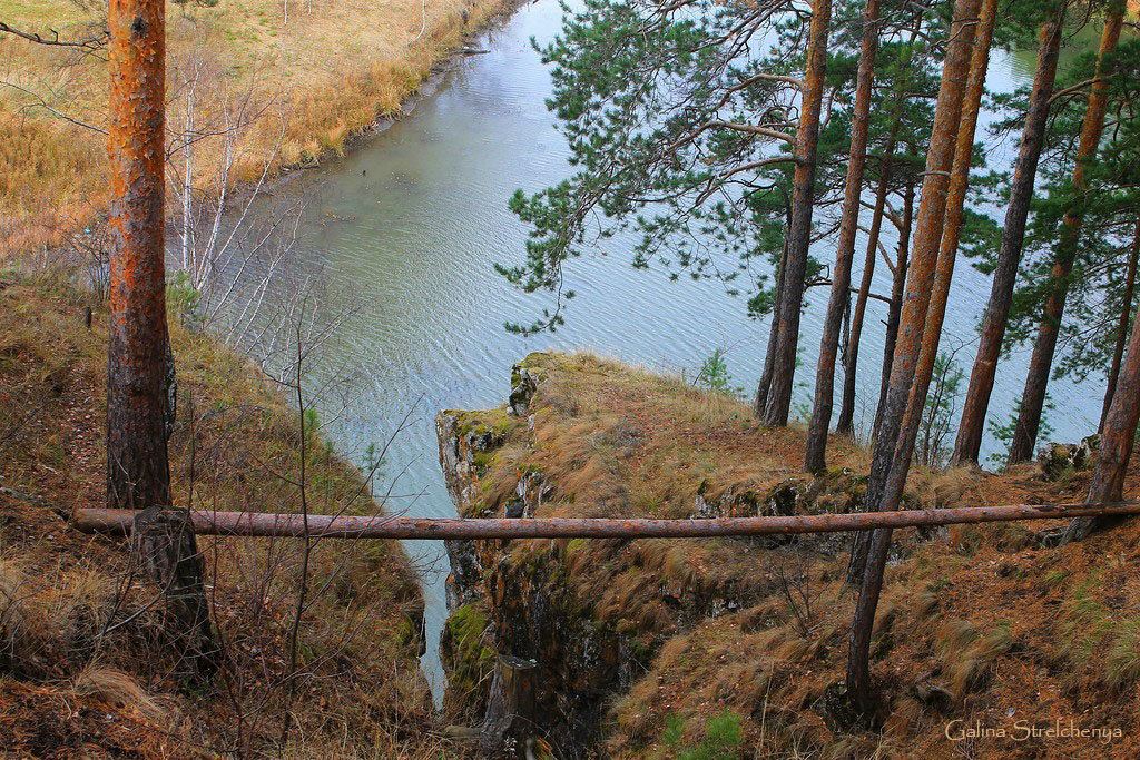 На крутом берегу... - Галина Стрельченя