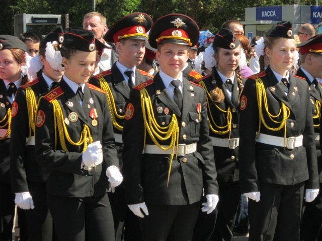 Кадеты на параде Победы - Дмитрий Никитин