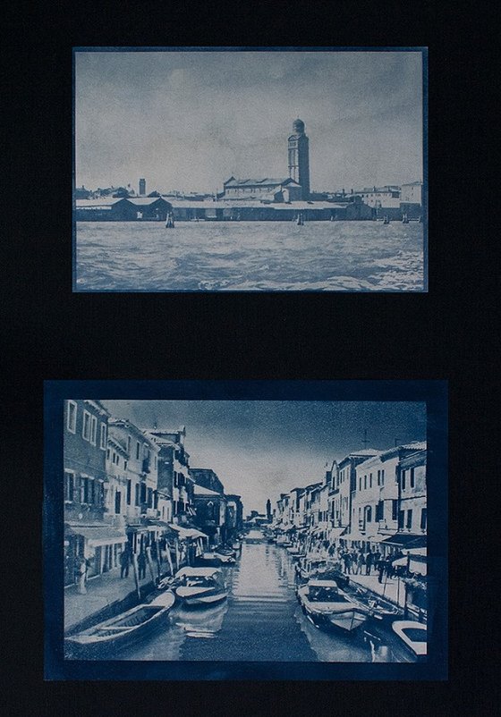Название "Studi di Murano" (общее для обоих снимков), перевод  "Этюды Мурано" - Борис Кулижский