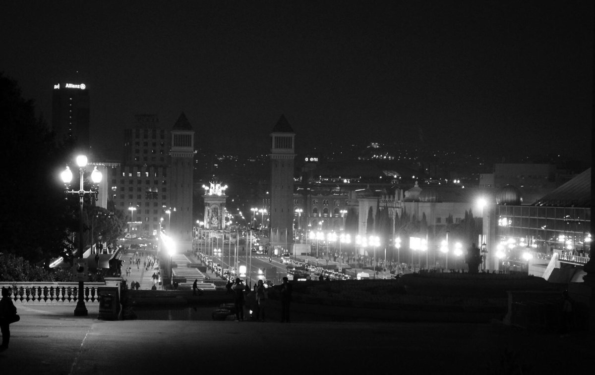 Ночная Барселона - Анна Большакова