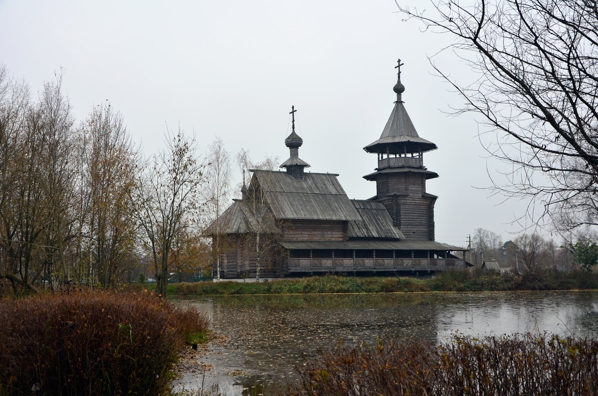 Деревянная церковь Благовещенье. - Oleg4618 Шутченко