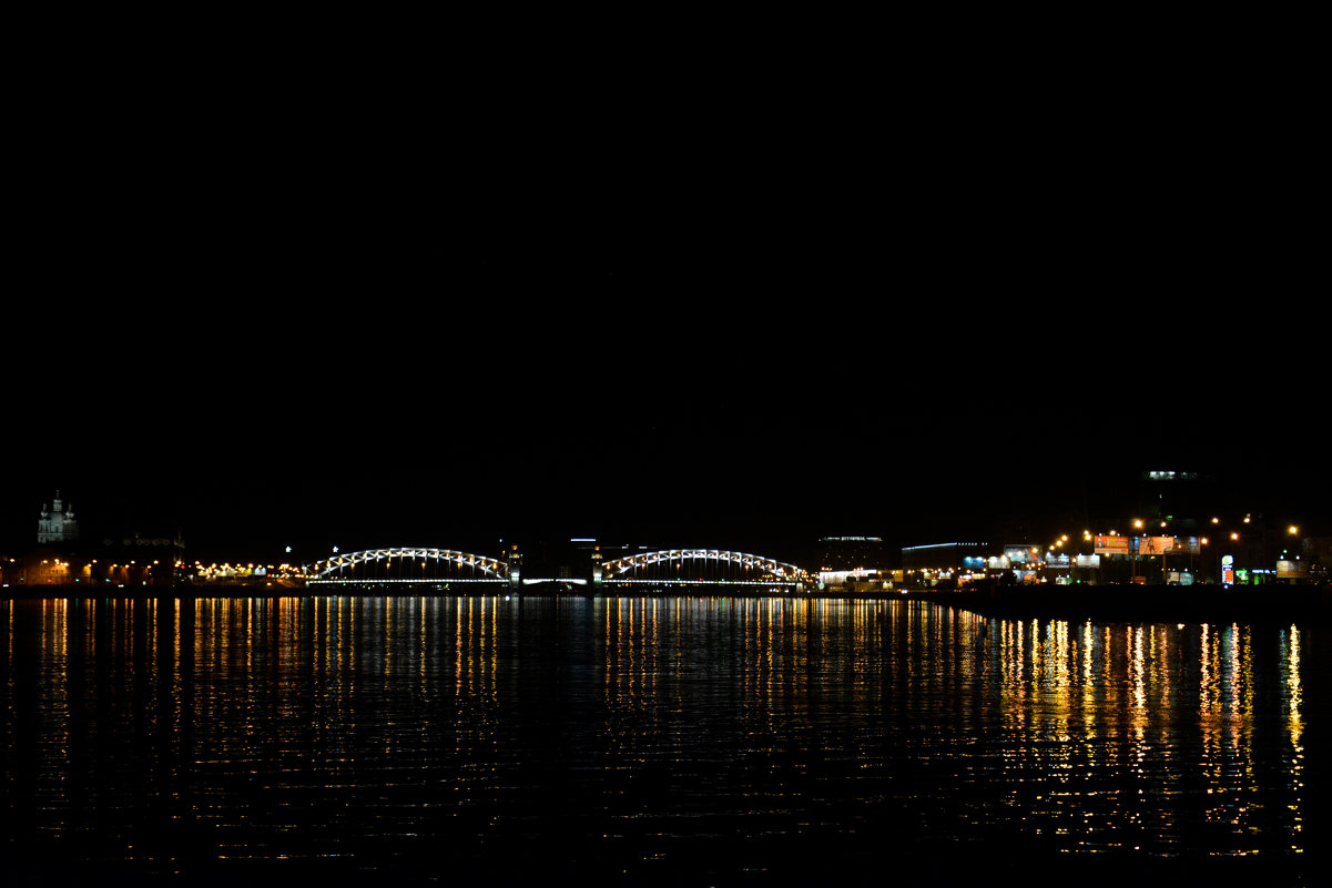 Ночной мост в Питере - Pavel Lomakin