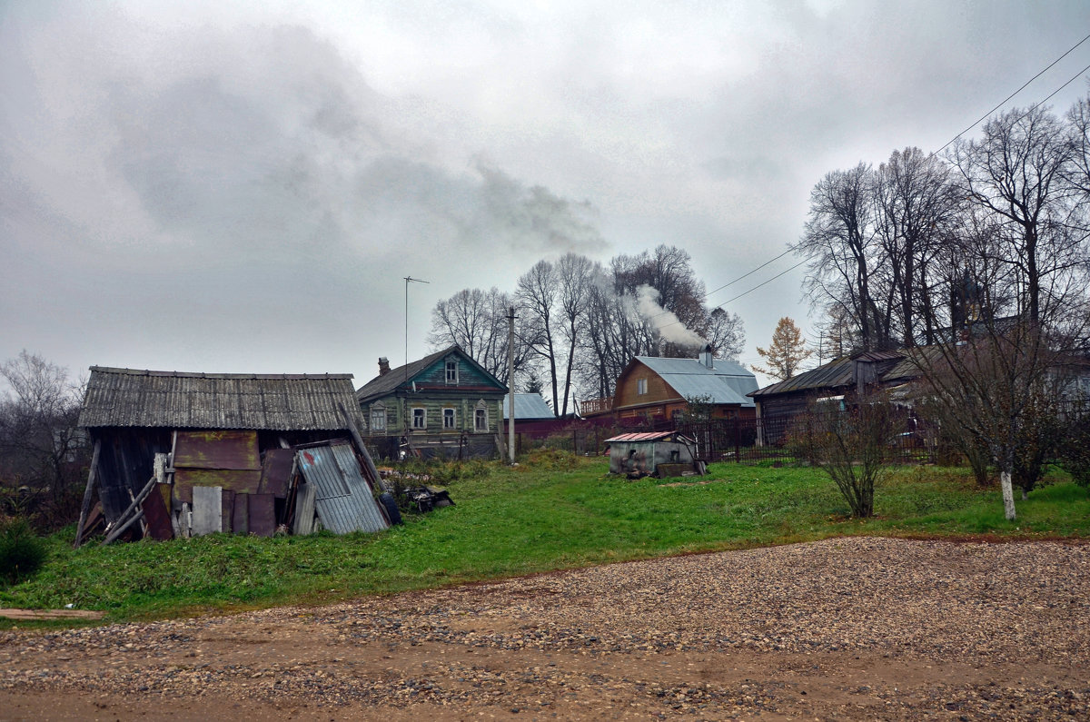Осень в деревне. - Oleg4618 Шутченко