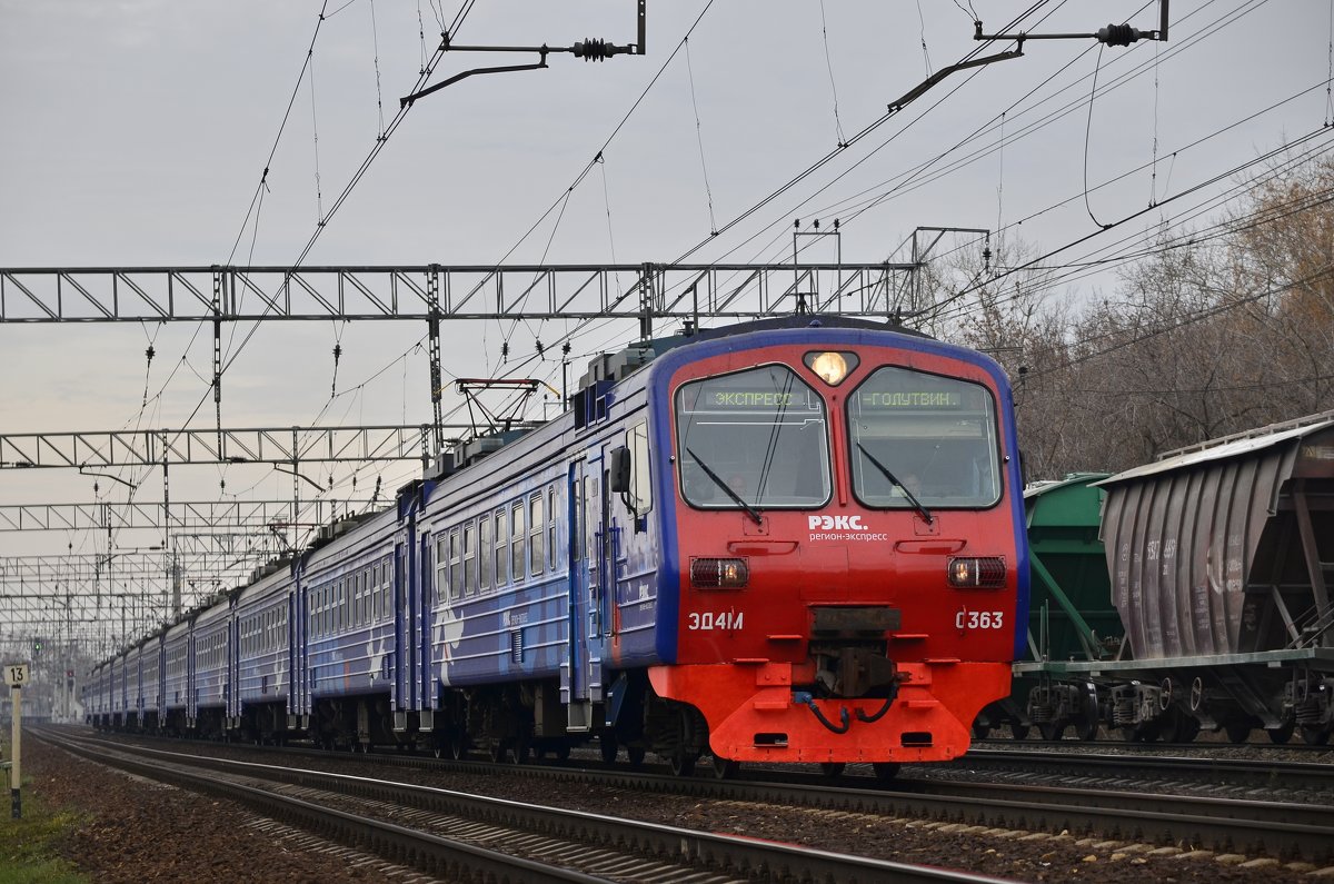 Электропоезд ЭД4М-0363 - Денис Змеев