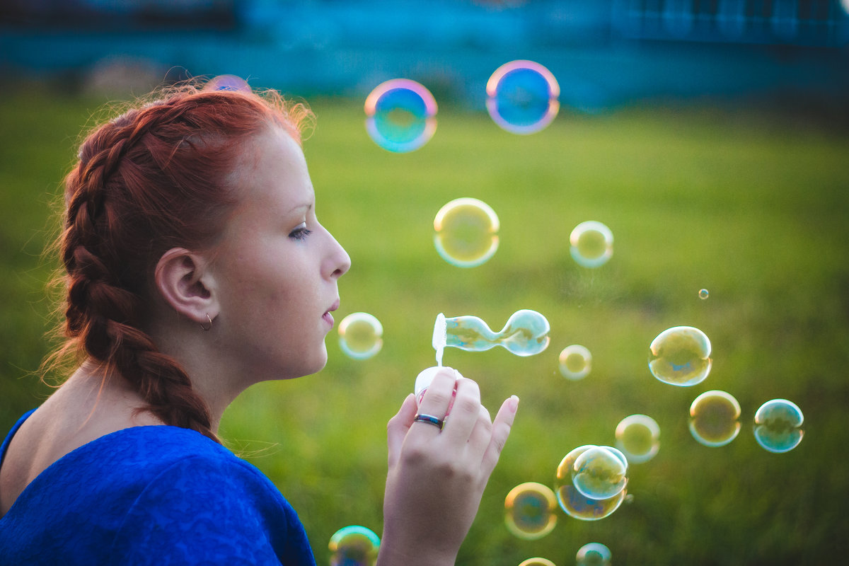 Девушка и пузыри - Инга Брицына