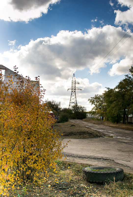 пейзажи маленького городка - Наталья М