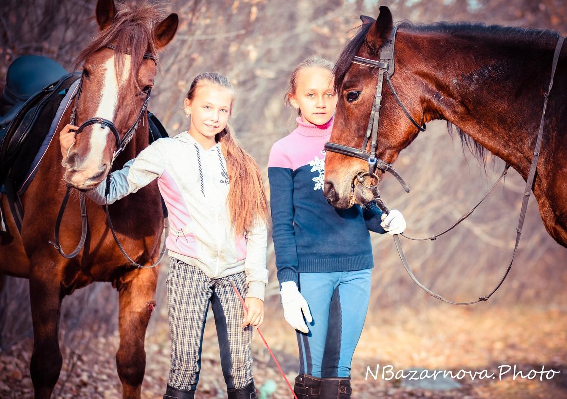 конная прогулка - Наталья 