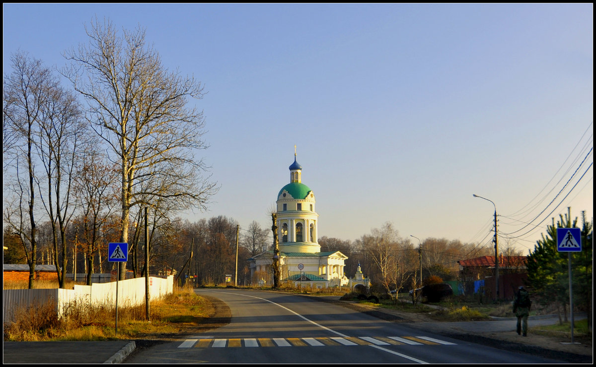 Никольский храм в Гребнево. - Виталий Виницкий