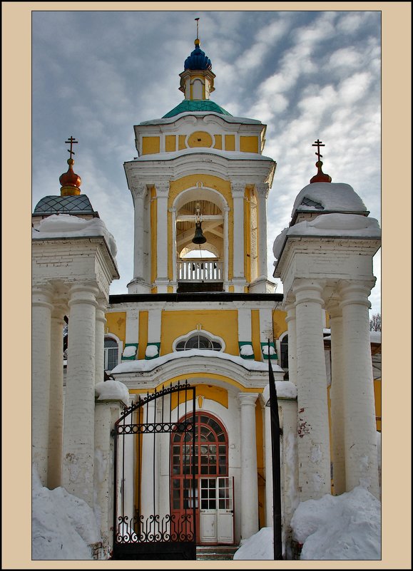 Церковь Иоанна Богослова в Богословском-Могильцах, 1767 - Дмитрий Анцыферов
