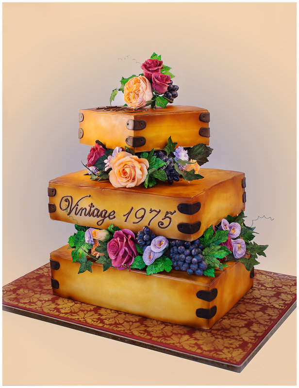 Торт на 40-летие свадьбы - Ирина Абрамова