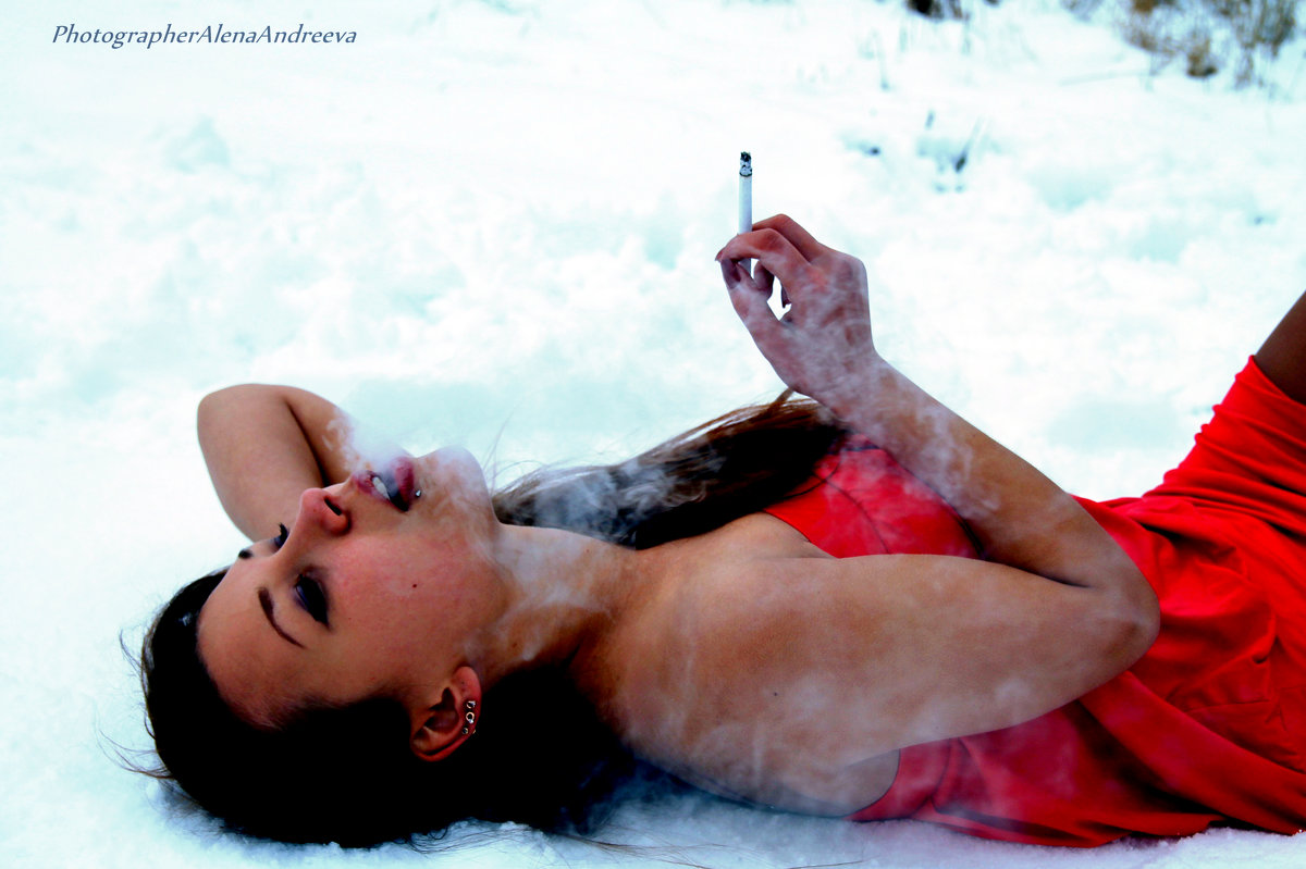 Дама с сигарой - Alena Andreena