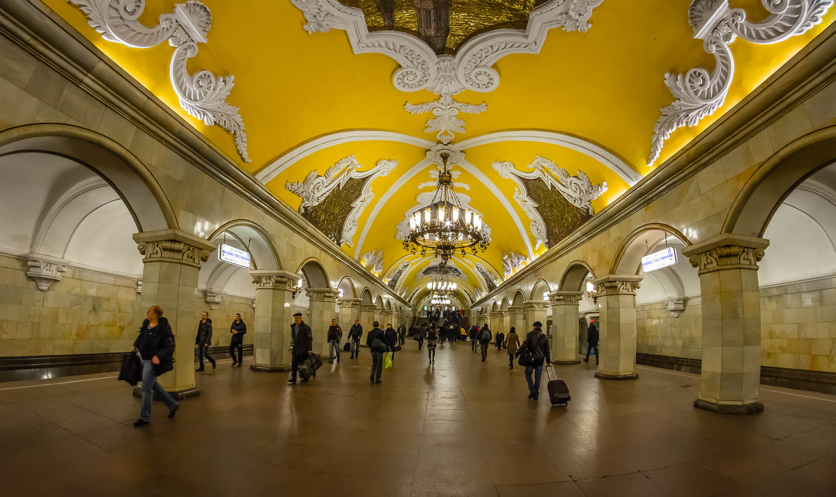 Станция метро "Комсомольская", Москва - Владимир Демчишин