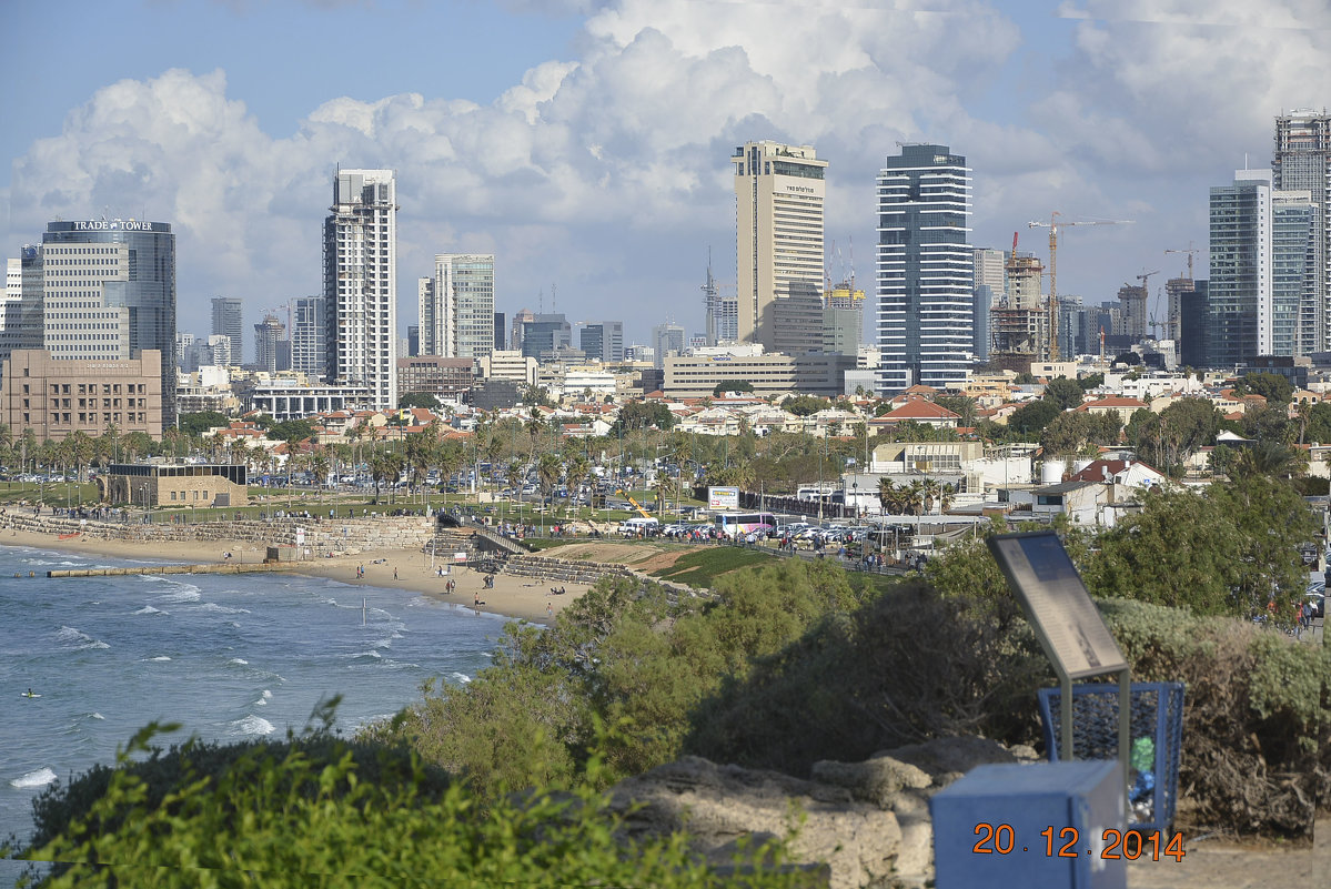 Яффо. Вид на Тель Авив - Ефим Хашкес