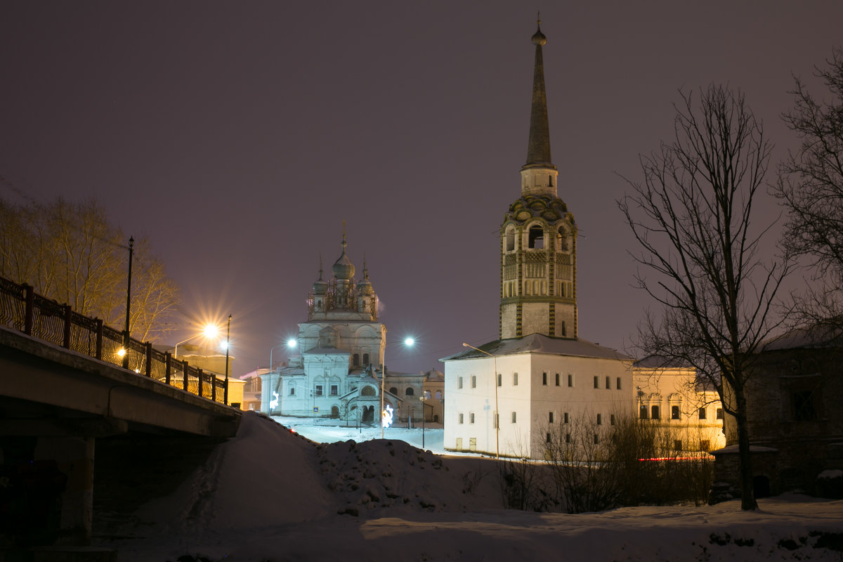 Соликамск Церковь зимой