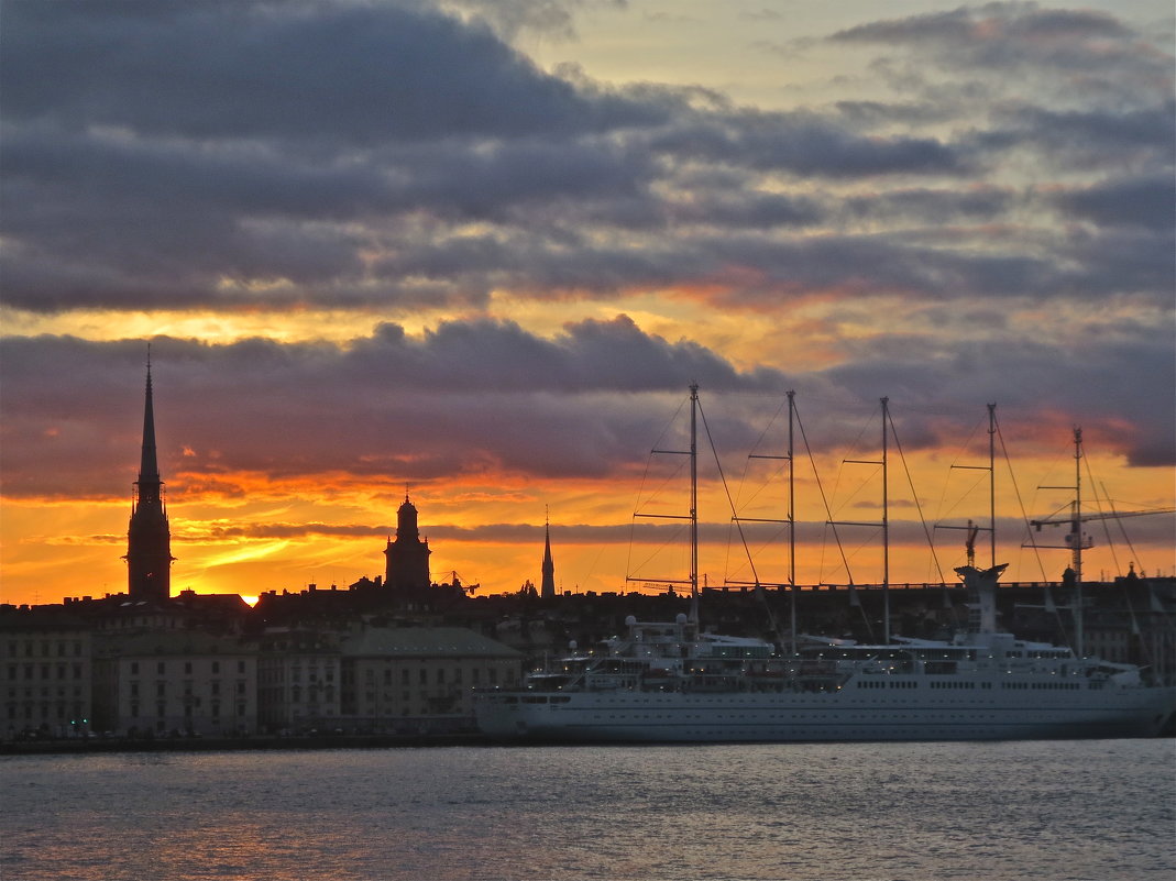 закат над Стокгольмом - Елена 