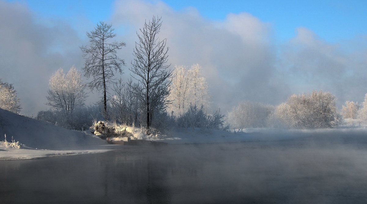 Морозным днём на Ангаре... - Александр Попов
