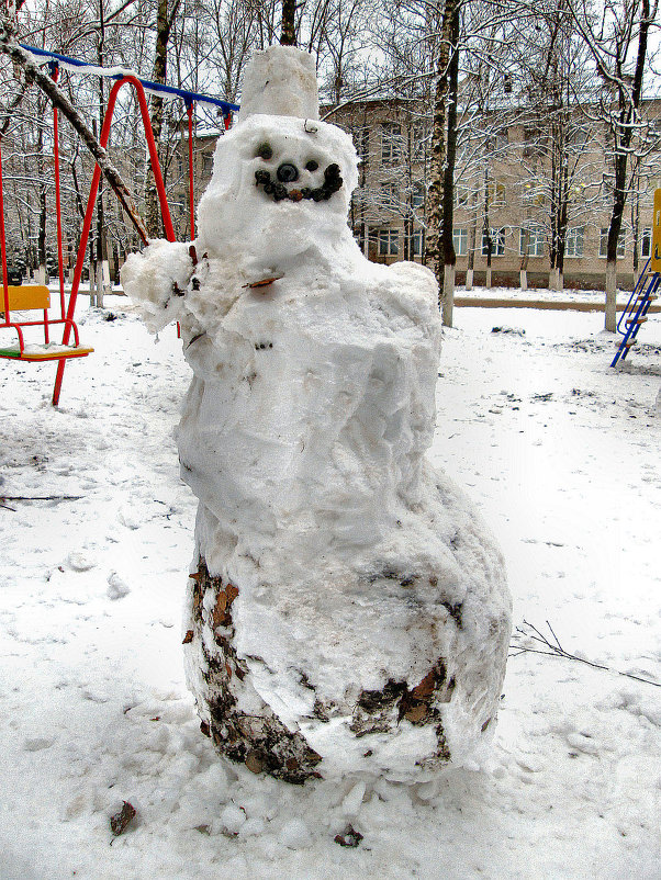 Снеговик. - Sergey Serebrykov