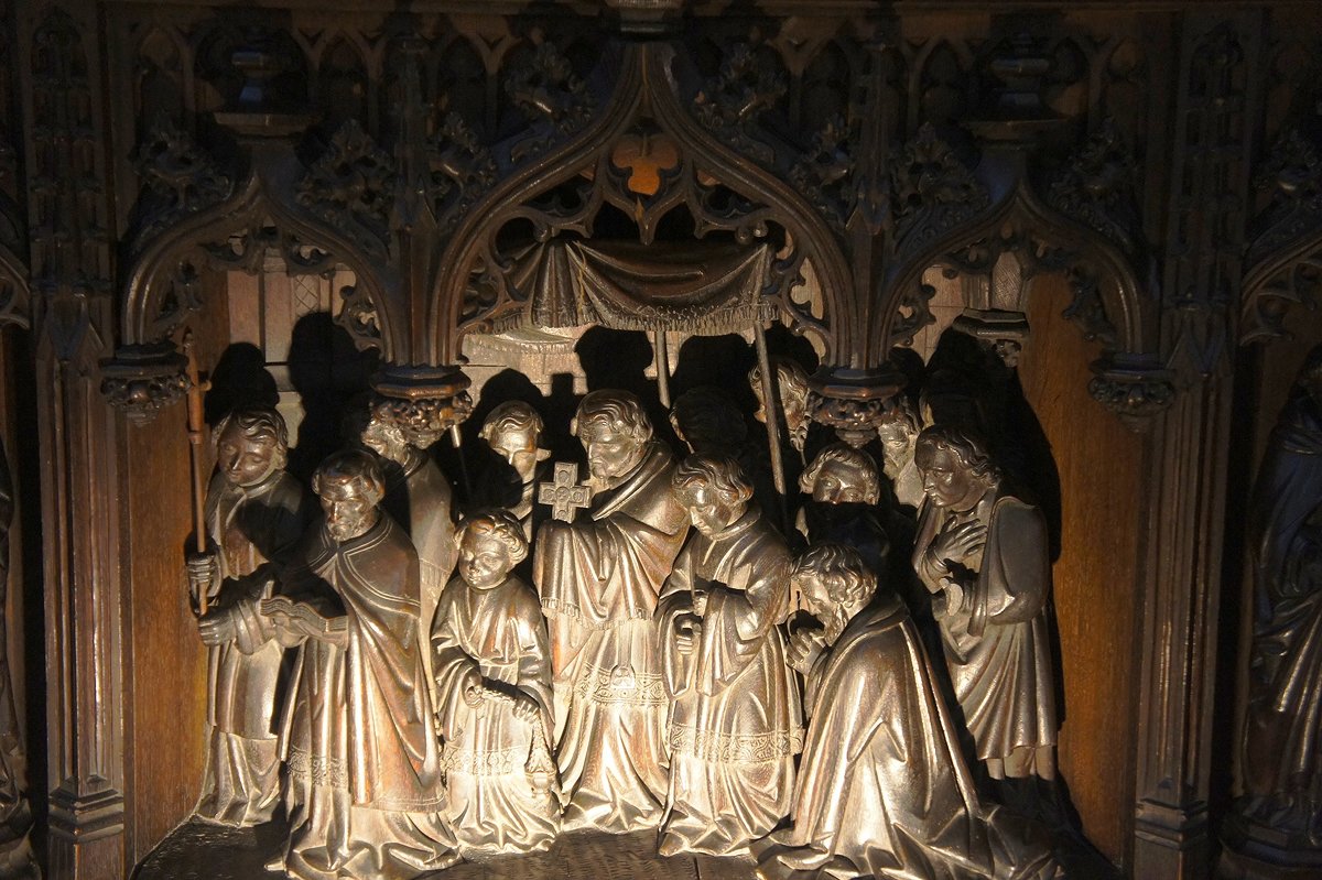 Скульптура в Кафедральном Соборе Святого Михаила и Святой Гудулы - Елена Павлова (Смолова)