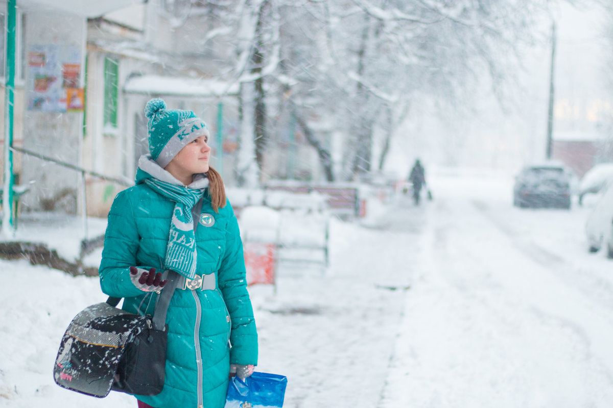 По дороге в школу (Первый снег) - Руслан Кокорев
