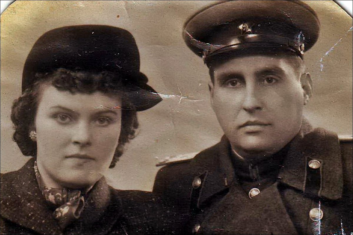 Супруги. Багратионовск, 1953 год - Нина Корешкова