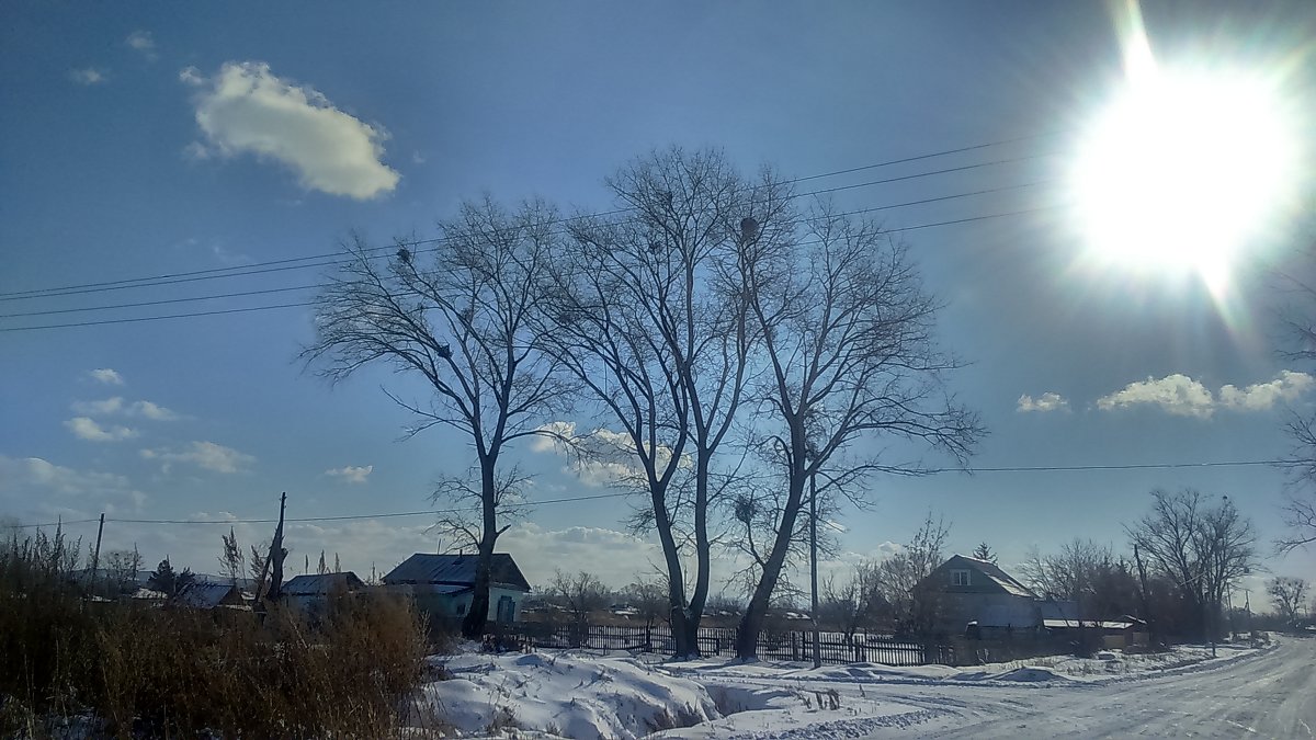 Зимний пейзаж ! - Татьяна Тумина