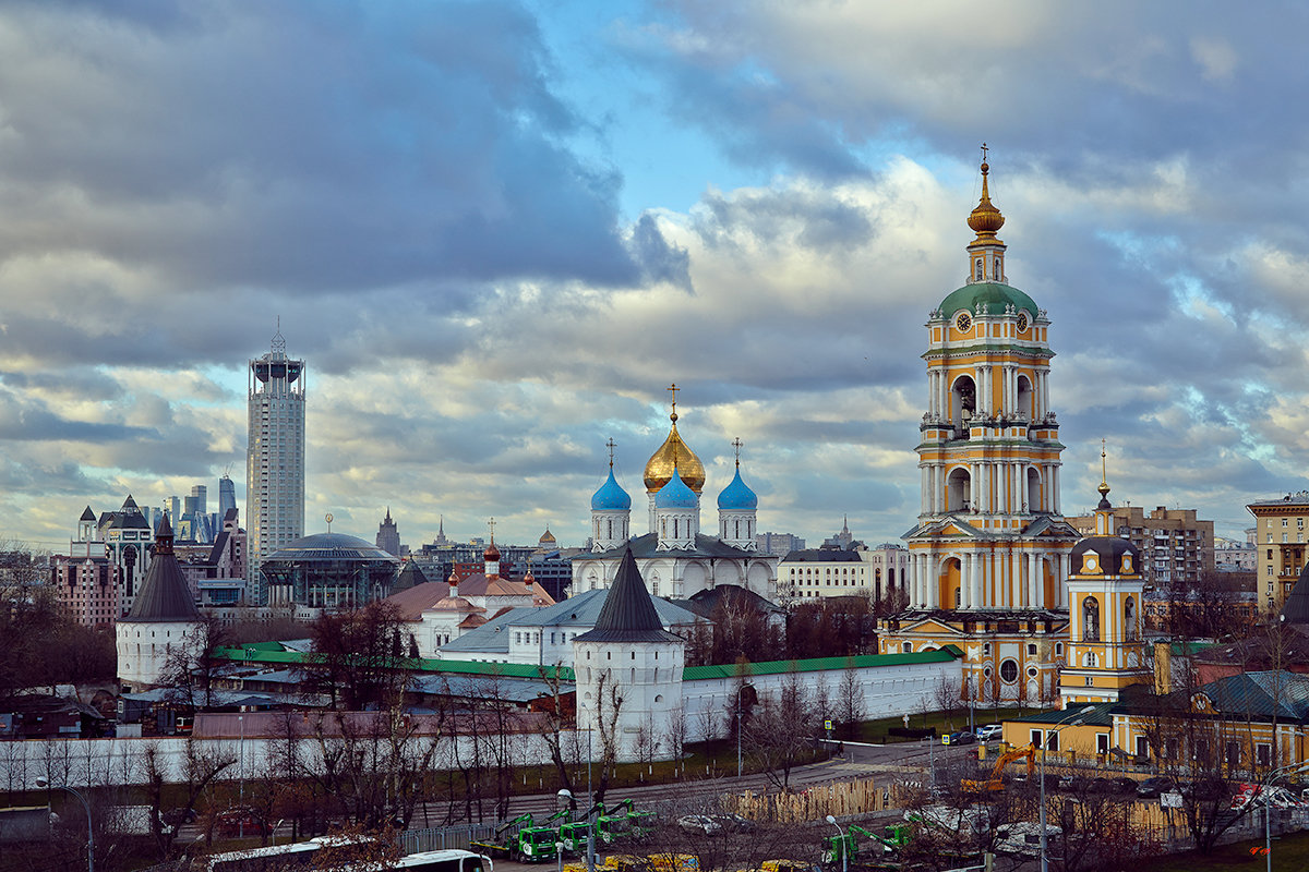 Новоспасский мужской монастырь. Москва. - Viktor Nogovitsin