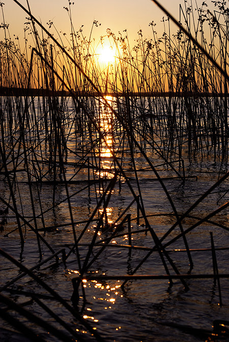 закат на северном озере - Marika Hexe 