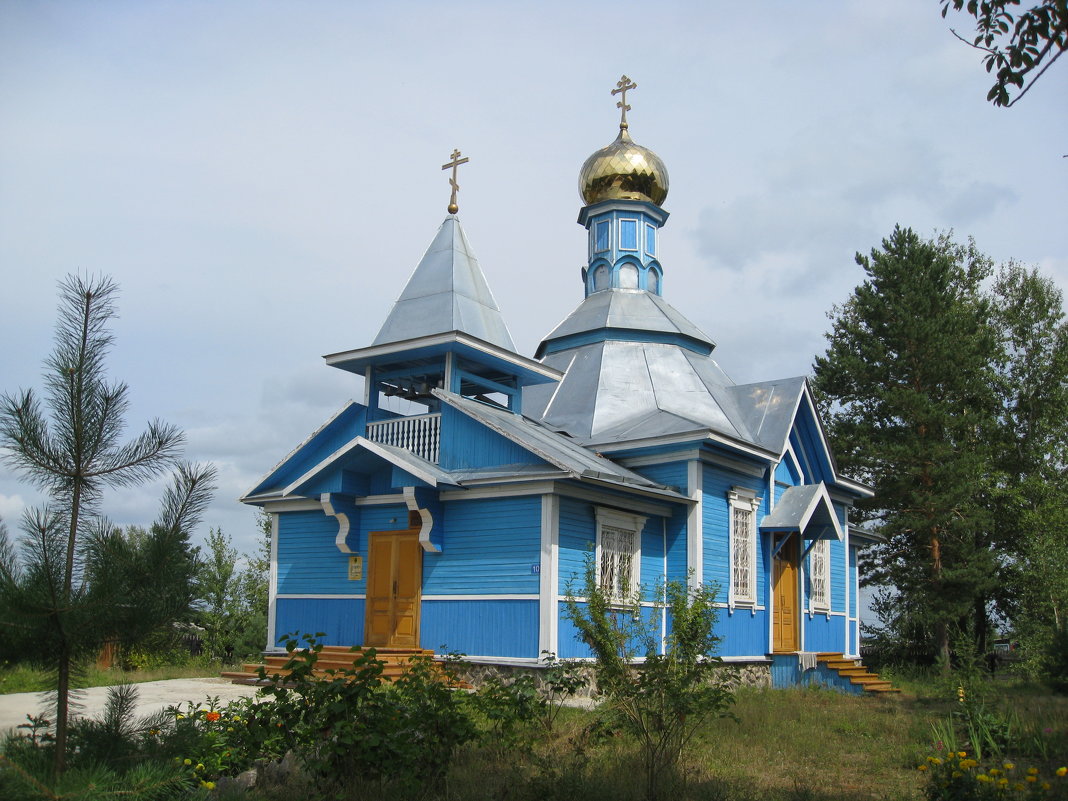сельская церковь - александр кайдалов