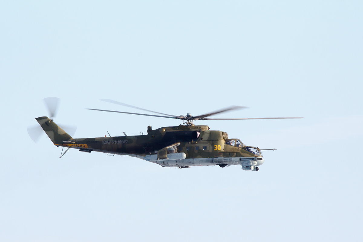 Ударный вертолет Ми-24 - Игорь Ломакин