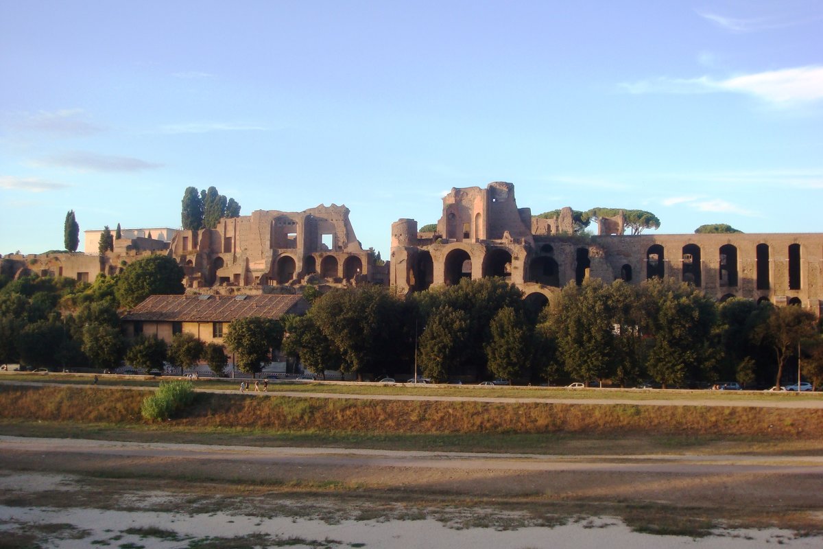 Графичные римские развалины - Плюшевая Пальма