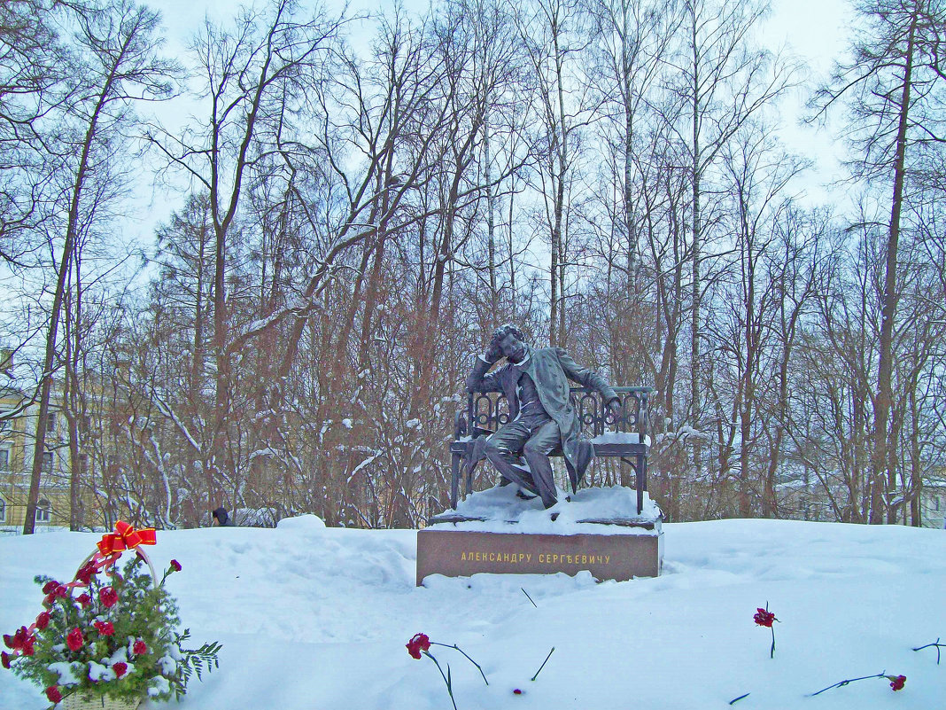 Лицейский сквер. Памятник А.С.Пушкину - alemigun 