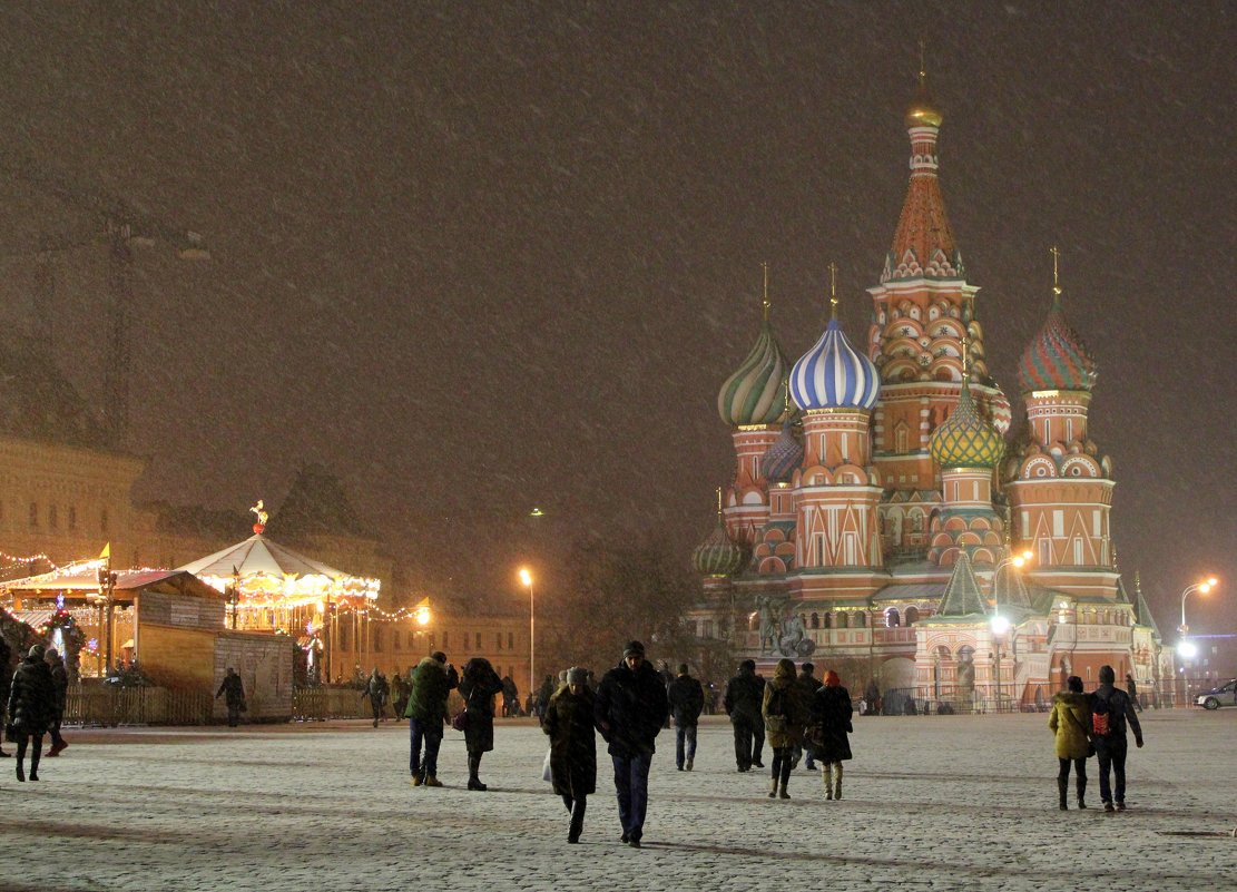 Москва предновогодняя. - Larisa 