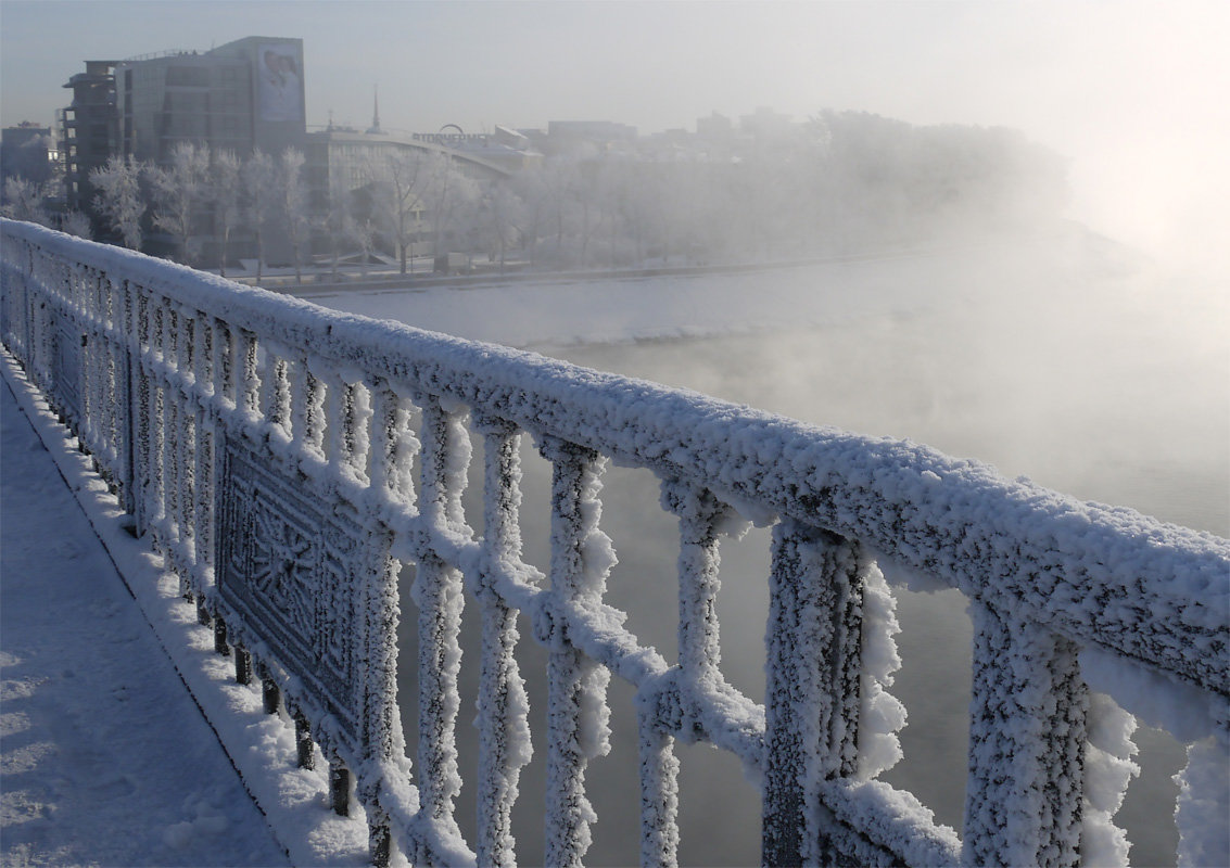 зимний мост над Ангарой - Liliya 