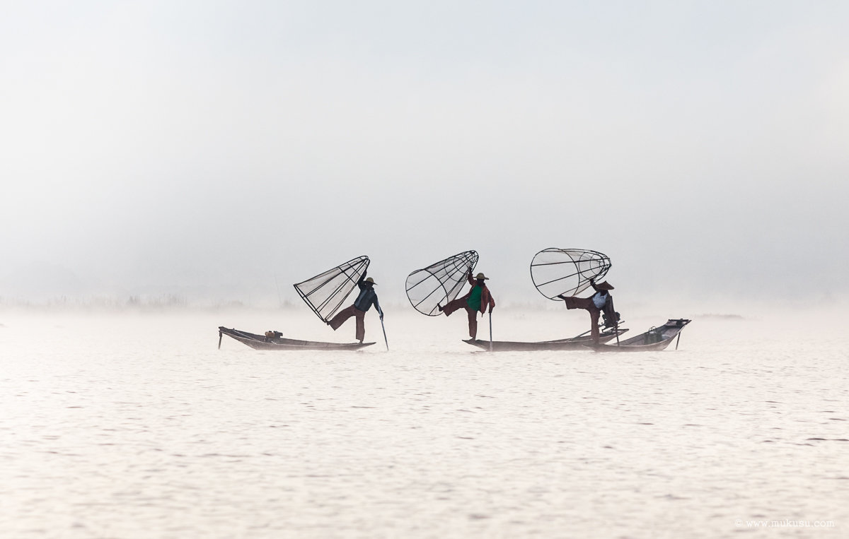 Рыбаки на озере Инле - Алексей Mukusu