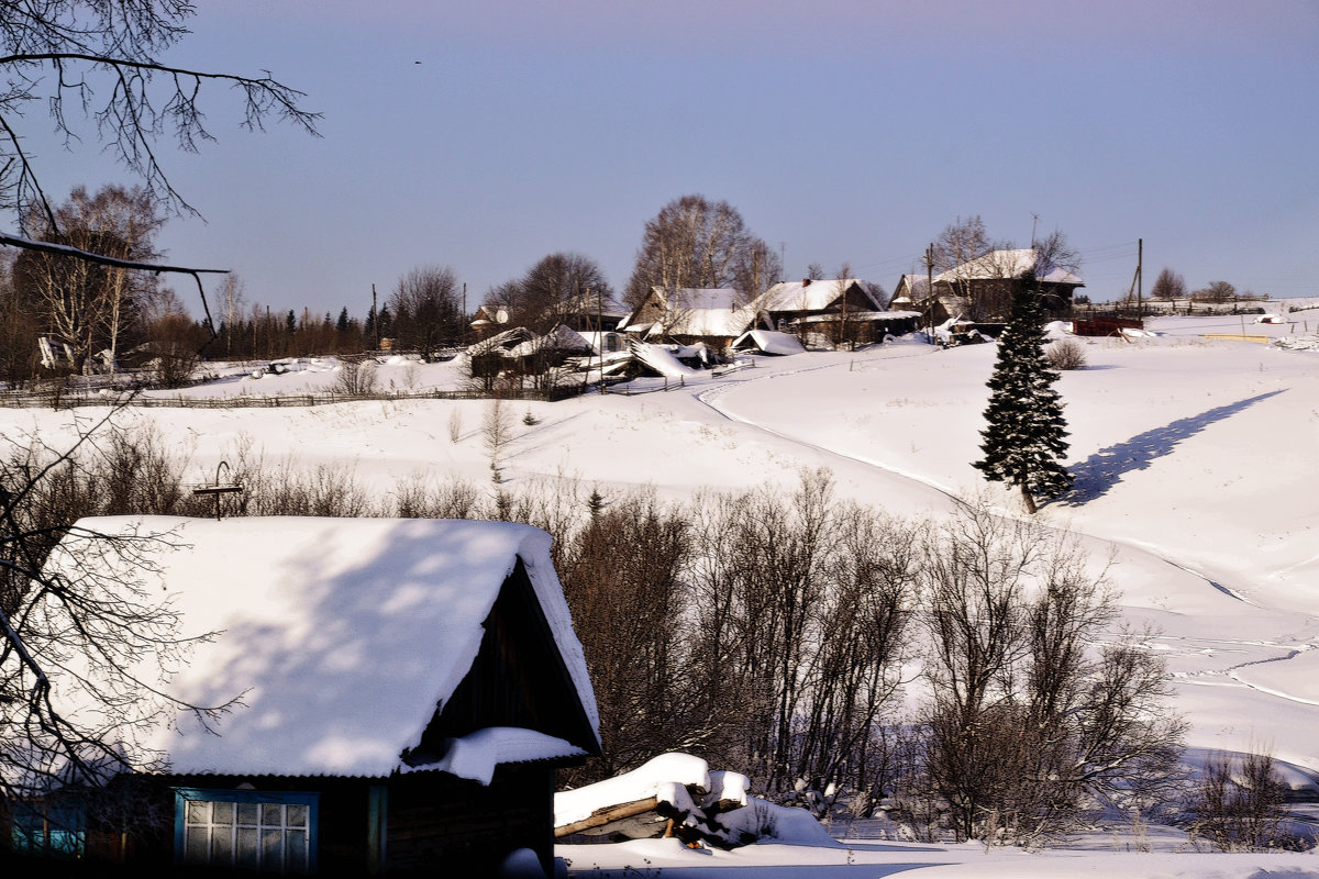 Зима в деревне - Татьяна Захарова