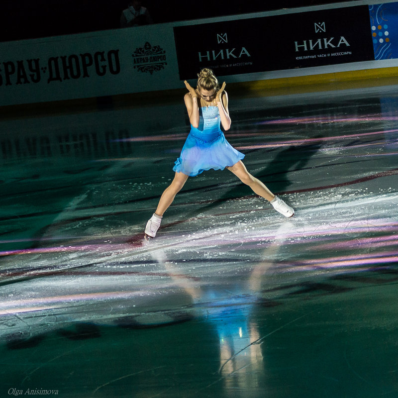 Отражение на льду..Чемпионат России по фигурному катанию 2015 года. - maxihelga ..............